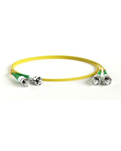 FC-D2-9-ST/AR-ST/AR-H-1M-LSZH-YL. Патч-корд волоконно-оптический ST-ST. Hyperline в Королеве