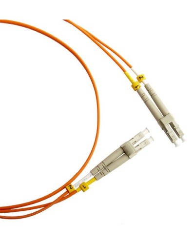 FC-D2-50-LC/PR-LC/PR-H-2M-LSZH-OR. Патч-корд волоконно-оптический LC-LC. Hyperline в Королеве