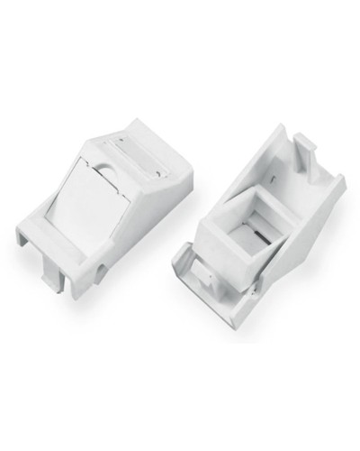 SIP2A-1K-M45-22.5. Вставка угловая 45x22.5 (аналог Mosaic) для 1 модуля формата Keystone Jack. Hyperline в Королеве
