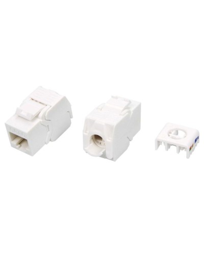 KJ8-8P8C-C6-180-TLS-WH. Вставка Keystone Jack RJ-45. Hyperline в Королеве