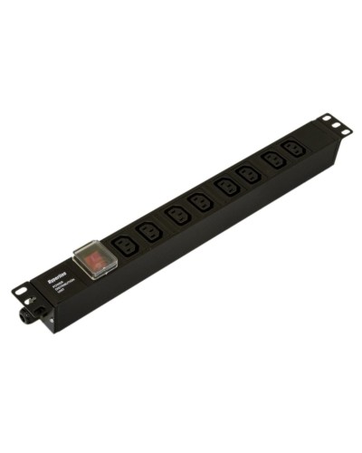 SHE19-8IEC-S-CB. Блок розеток 19. Hyperline в Королеве