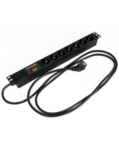 SHE19-7SH-AV-2.5EU. Блок розеток 19. Hyperline в Королеве