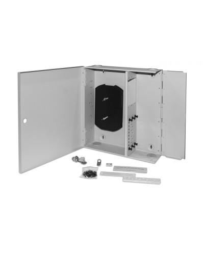 FO-WBX-6xSLT-W140H42-48UN-GY. Кросс оптический настенный. Hyperline в Королеве