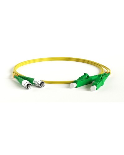 FC-D2-9-FC/AR-LC/AR-H-1M-LSZH-YL. Патч-корд волоконно-оптический FC-LC. Hyperline в Королеве