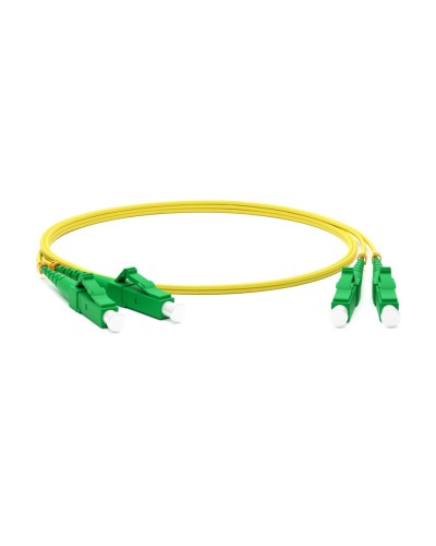FC-D2-9-LC/AR-LC/AR-H-1M-LSZH-YL. Патч-корд волоконно-оптический LC-LC. Hyperline в Королеве