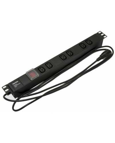 SHE19-6IEC-S-2.5IEC. Блок розеток 19. Hyperline в Королеве
