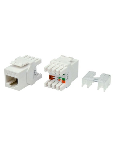 KJ8-8P8C-C6-180-WH. Вставка Keystone Jack RJ-45. Hyperline в Королеве