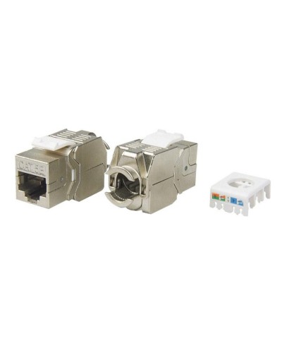 KJ8-8P8C-C5e-180-TLS-SH-F-WH. Вставка Keystone Jack RJ-45. Hyperline в Королеве