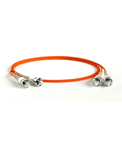 FC-D2-50-ST/PR-ST/PR-H-1M-LSZH-OR. Патч-корд волоконно-оптический многомодовый. Hyperline в Королеве