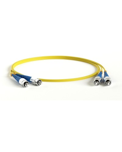 FC-D2-9-FC/UR-FC/UR-H-1M-LSZH-YL. Патч-корд волоконно-оптический FC-FC. Hyperline в Королеве