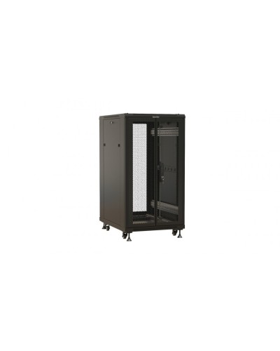 TTBR-1861-DD-RAL9004. Шкаф телекоммуникационный 19 напольный 18U. Hyperline в Королеве