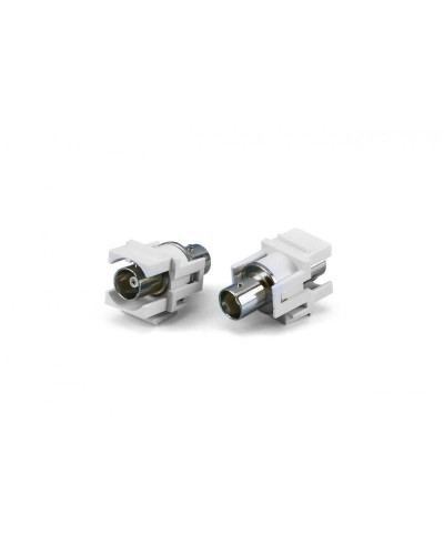 KJ1-BNC-D-WH. Вставка Keystone Jack RJ-45. Hyperline в Королеве