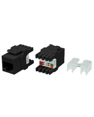 KJ8-8P8C-C5e-180-BK. Вставка Keystone Jack RJ-45. Hyperline в Королеве