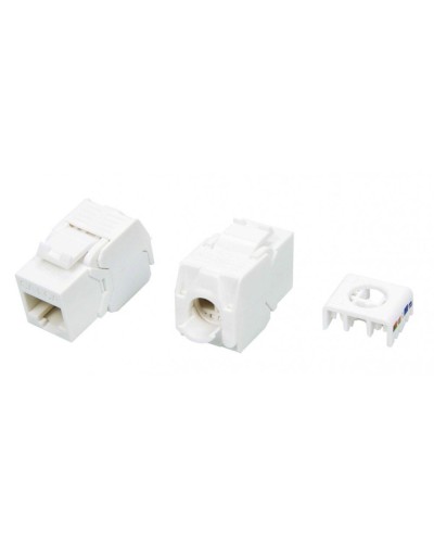 KJ8-8P8C-C6A-180-TLS-WH. Вставка Keystone Jack RJ-45. Hyperline в Королеве