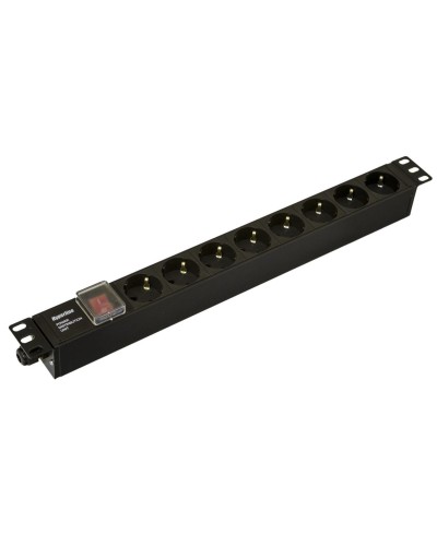 SHE19-8SH-S-CB. Блок розеток 19. Hyperline в Королеве