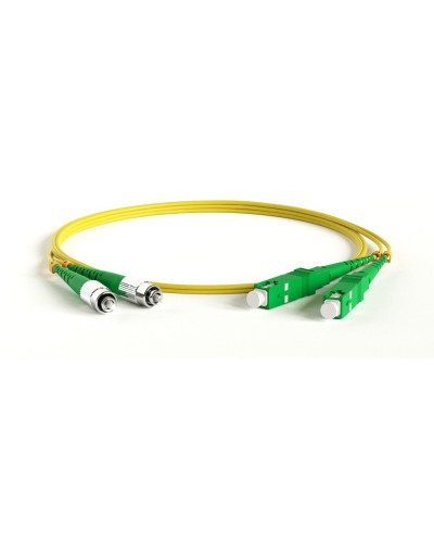 FC-D2-9-FC/AR-SC/AR-H-1M-LSZH-YL. Патч-корд волоконно-оптический SC-FC. Hyperline в Королеве