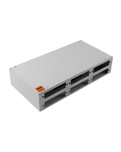 FO-19R-2U-6xSLT-W140H42-48UN-GY. Кросс оптический 19. Hyperline в Королеве