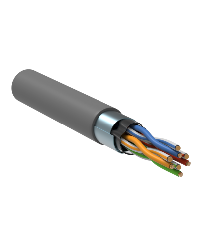 GENERICA F/UTP кат. 5E 100МГц 4 пары PVC INDOOR серый (BC1-C5E04-311-305-G). Кабель «витая пара» (LAN) для структурированных систем связи. IEK в Королеве