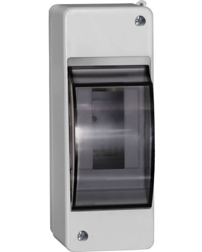 Корпус пластиковый КМПн 2/2 IP30 белый KREPTA 3 (MKP42-N-02-30-20). Щиток модульный с прозрачной дверцей, настенный. IEK в Королеве