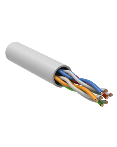 GENERICA U/UTP кат. 5E 24AWG 4 пары LSZH INDOOR белый (BC1-C5E04-128-305-G). Кабель «витая пара» (LAN) для структурированных систем связи. IEK в Королеве