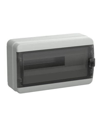 Корпус пластиковый КМПн-18 IP65 TEKFOR (TF5-KP72-N-18-65-K03-K02). Корпус модульный пластиковый черная прозрачная дверь. IEK в Королеве