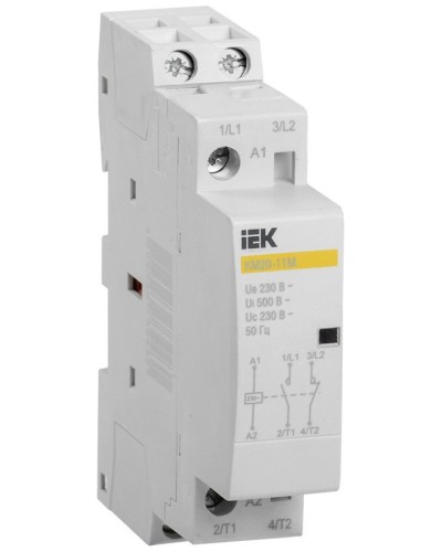 Контактор модульный КМ20-11M AC (MKK11-20-11). Контактор модульный. IEK в Королеве