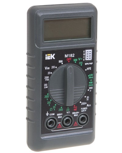 Мультиметр цифровой Compact M182 (TMD-1S-182). Мультиметр цифровой. IEK в Королеве