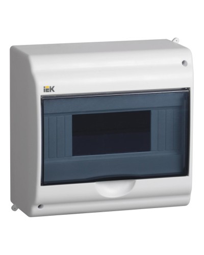 Корпус пластиковый КМПн 2/9-1 IP31 белый KREPTA 3 (MKP42-N-09-31-01). Щиток модульный с прозрачной дверцей, настенный. IEK в Королеве