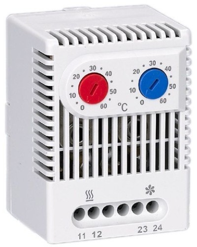 Термостат двухканальный от 0 до +60°C NO+NC (YCE-DTNO-NC-60). Термостат двухканальный. IEK в Королеве