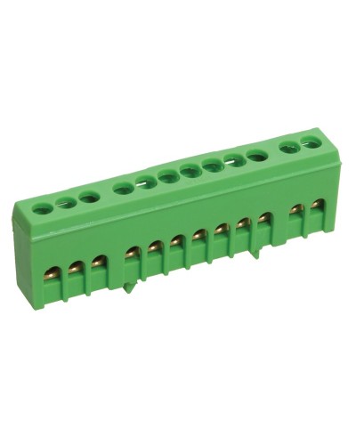 Шина PE земля ШНИ-6х9-10-К-З (YNN10-69-10KD-K06). Шина в корпусном изоляторе на DIN-рейку. IEK в Королеве