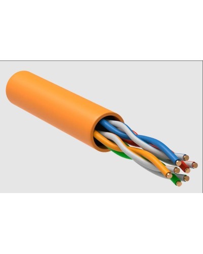 GENERICA U/UTP 5E 24AWG 4PR LSZH оранжевый (BC1-C5E04-127-305-R-G). Кабель «витая пара» (LAN) для структурированных систем связи. IEK в Королеве