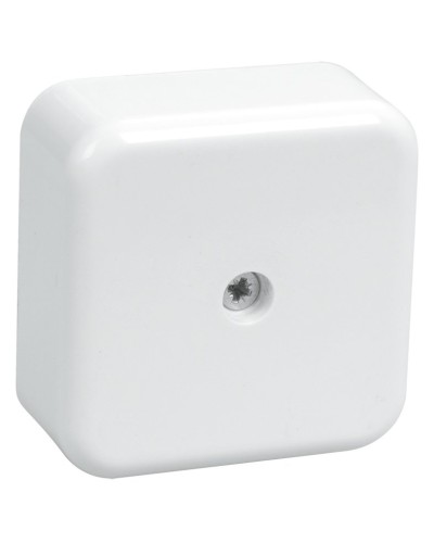 Коробка распаячная КМ41206-01 50х50х20 открытой проводки (4 клеммы 3 мм²) белая (UKO10-050-050-020-K01). Коробка распаячная безгалогенная (HF). IEK в Королеве