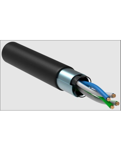 GENERICA U/UTP 5E 24AWG 2PR LDPE черный (BC3-C5E02-139-305-R-G). Кабель «витая пара» (LAN) для структурированных систем связи. IEK в Королеве