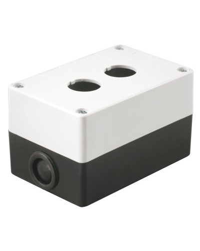 Корпус КП102 для кнопок 2 места белый (BKP10-2-K01). Корпус для кнопочных постов. IEK в Королеве