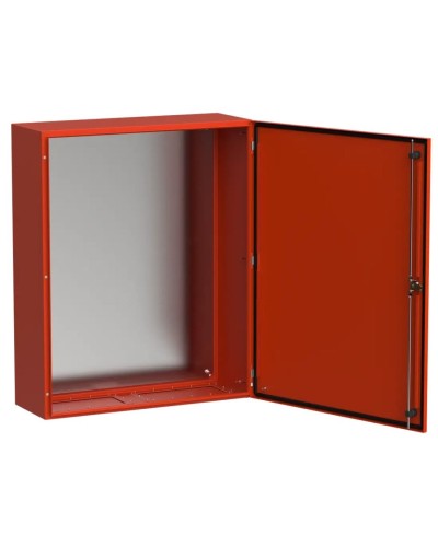ЩМП-100.80.30 УХЛ1 IP66 RAL3020 TITAN 5 (TI5-13-N-100-080-030-66). Корпус металлический с монтажной платой. IEK в Королеве