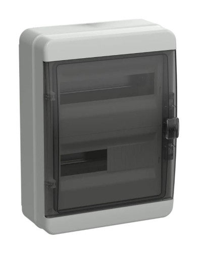 Корпус пластиковый КМПн-24 IP65 TEKFOR (TF5-KP72-N-24-65-K03-K02). Корпус модульный пластиковый черная прозрачная дверь. IEK в Королеве