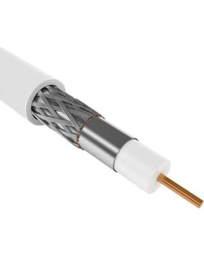 GENERICA RG6 медный 75Ом FPE PVC белый (CC3-R6F1-111-100-G). Кабель коаксиальный медный. IEK в Королеве