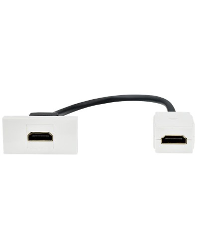 Розетка HDMI M/M PRIMER РКМ-10-00-П белый IEK (PR-KK40D-RH-0-1-K01). Розетка HDMI. IEK в Королеве