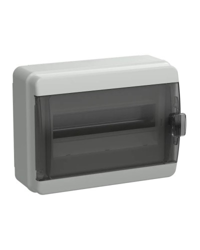 Корпус пластиковый КМПн-12 IP65 TEKFOR (TF5-KP72-N-12-65-K03-K02). Корпус модульный пластиковый черная прозрачная дверь. IEK в Королеве