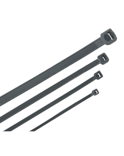 HKB-W48-L200 (100 шт). Хомут кабельный ХКн 4,8х200мм нейлон черный. ITK в Королеве