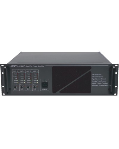 PA-412DP. Усилитель мощности 4-х канальный 4х120 Вт, 100 В. JDM в Королеве