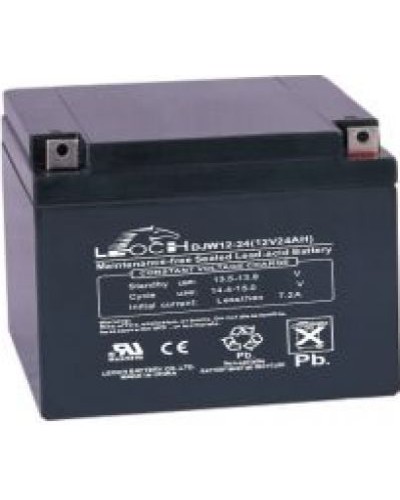 LEOCH DJW 12-24. Аккумулятор герметичный свинцово-кислотный. LEOCH в Королеве