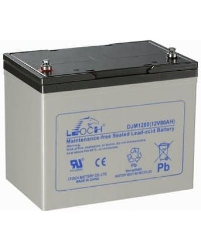 LEOCH DJM 1280. Аккумулятор герметичный свинцово-кислотный. LEOCH в Королеве