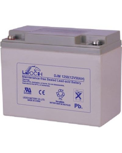 LEOCH DJM 1250. Аккумулятор герметичный свинцово-кислотный. LEOCH в Королеве