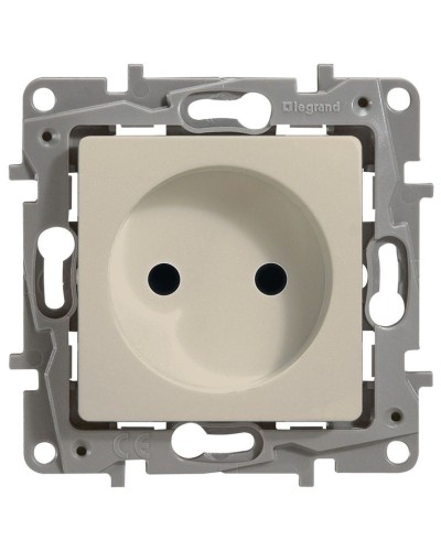 Розетка 2К ETIKA, слоновая кость (672320). Розетка. LegranD в Королеве
