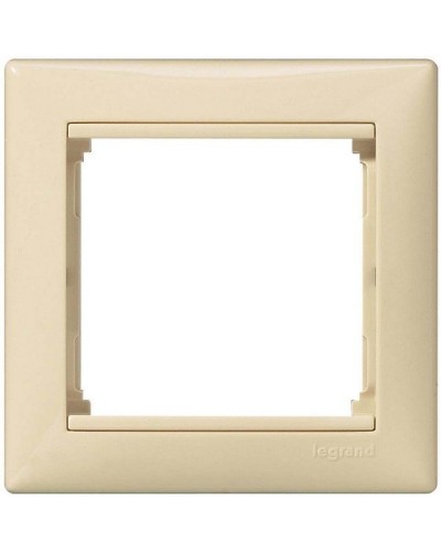 Рамка Valena 1 пост, слоновая кость (774351). Рамка. LegranD в Королеве
