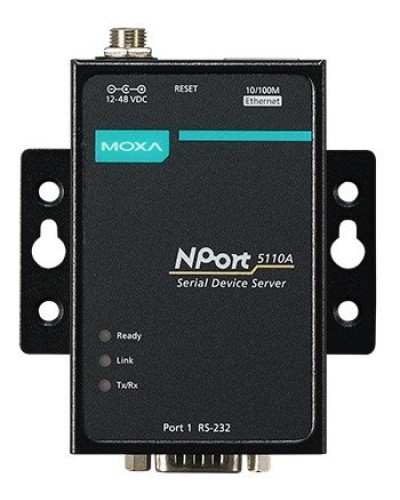 NPort 5110A. 1-портовый асинхронный сервер. MOXA в Королеве