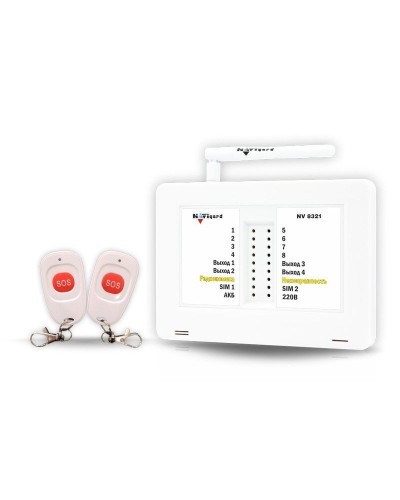 NV 8321ТК. GSM комплект тревожной сигнализации. NAVIgard в Королеве