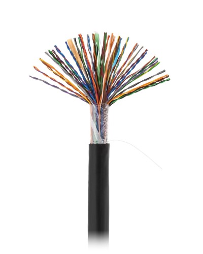 U/UTP 50pair, Cat5, Out, PE (EC-UU050-5-PE-BK-3). Кабель «витая пара» (LAN) для структурированных систем связи. NETLAN в Королеве
