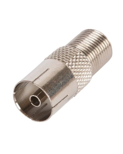 EC-CC-F-PAL-FM-MT-100 (100 шт). Адаптер для коаксиальных кабелей, F-тип-PAL-female. NETLAN в Королеве